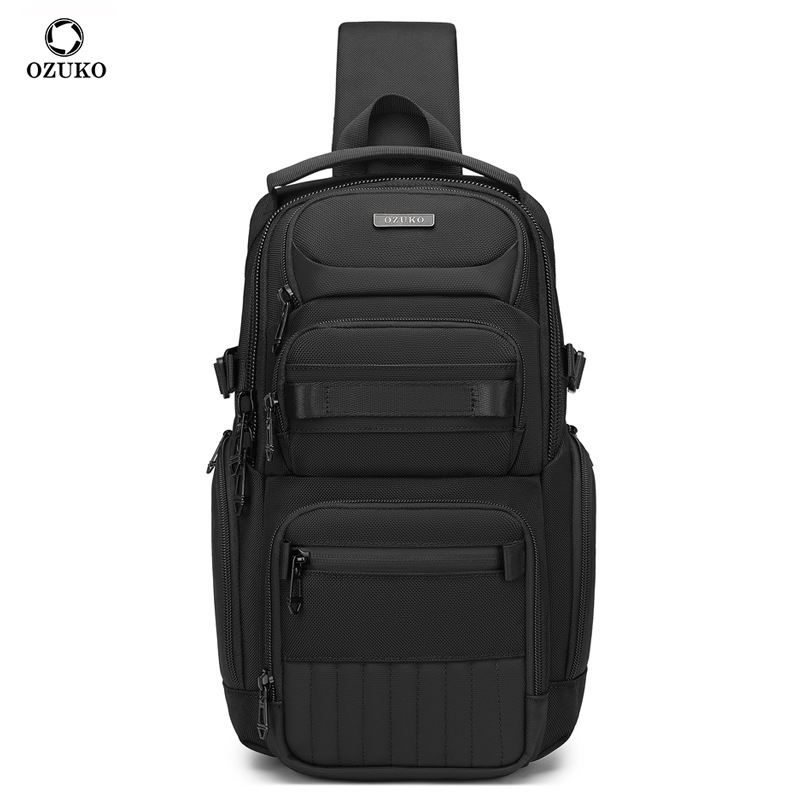 Dual Phone Holder - OZUKONew Business Commute Men's Crossbody Bag