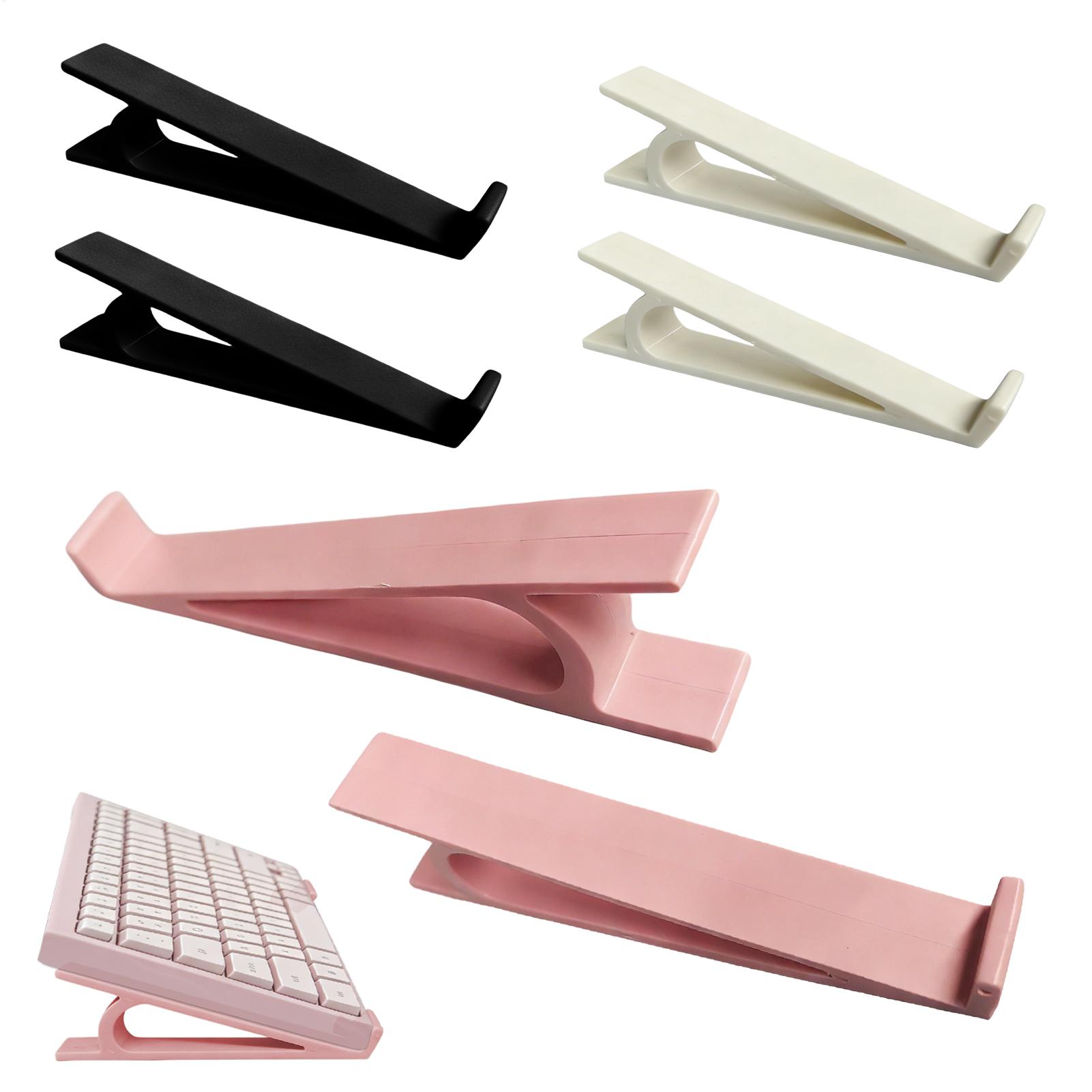 Desk Setup Home Office - Universal keyboard riser stand 2Pcs/pair Ergonomic