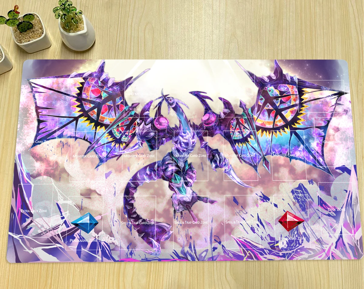 YuGiOh ARC-V Playmat Dark Requ - огляд і ціна Desk Setup Dark