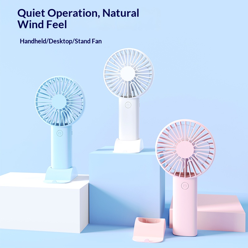 Mini Handheld Fan, 3 In 1 Port - огляд і ціна Desk Setup Home Office