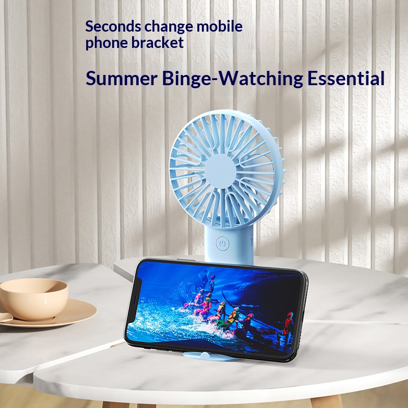 Mini Handheld Fan, 3 In 1 Port - огляд і ціна Desk Setup Home Office