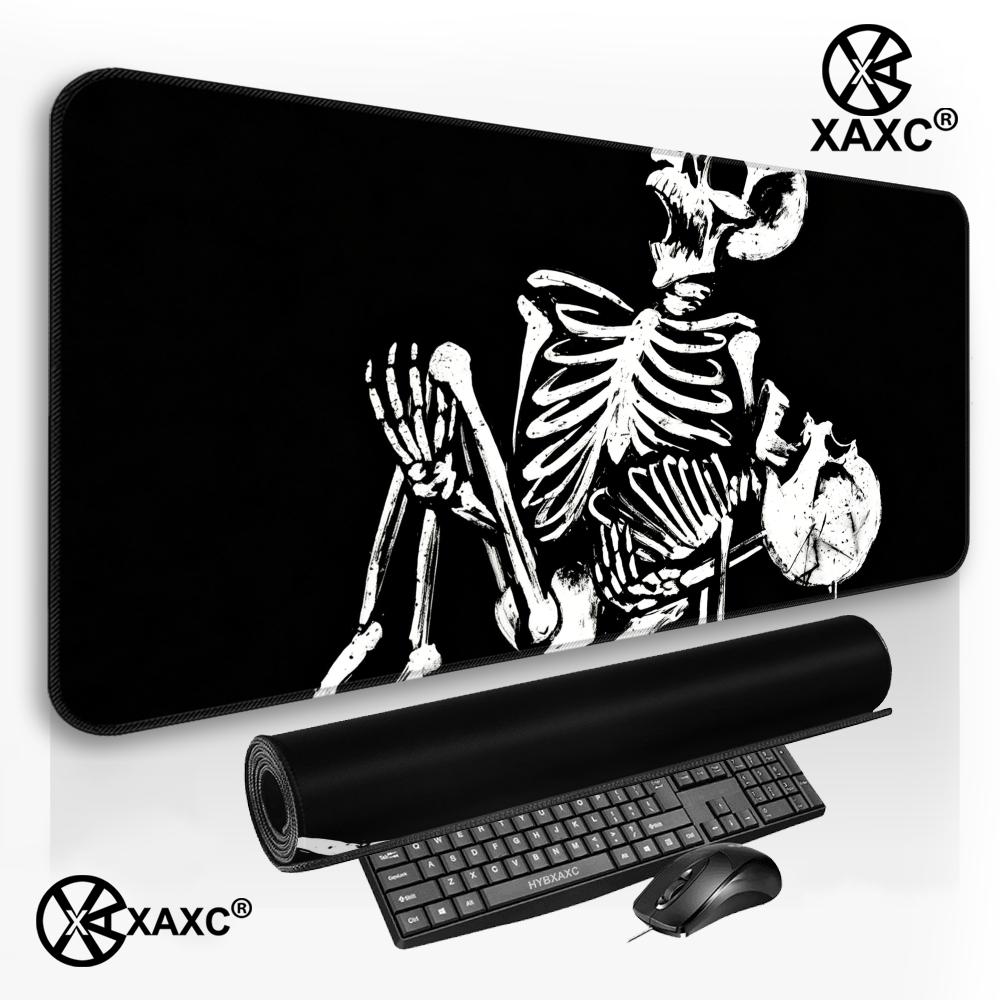 Skull Mouse Pad Dark Ink Desk  - огляд і ціна Desk Setup Dark