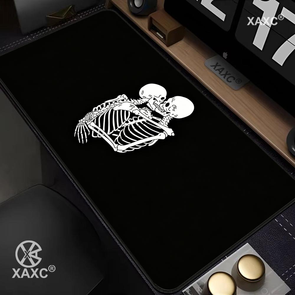 Skull Mouse Pad Dark Ink Desk  - огляд і ціна Desk Setup Dark
