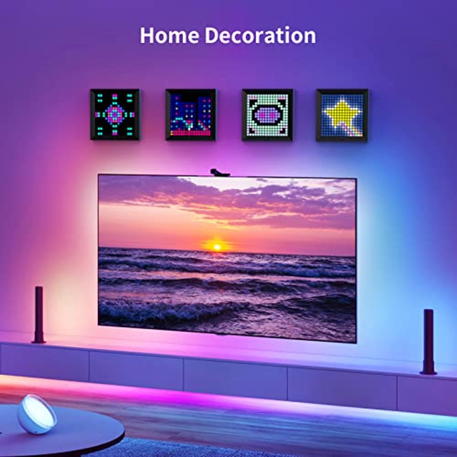 LED Light Pixel Display Panel  - огляд і ціна Desk Setup Lighting