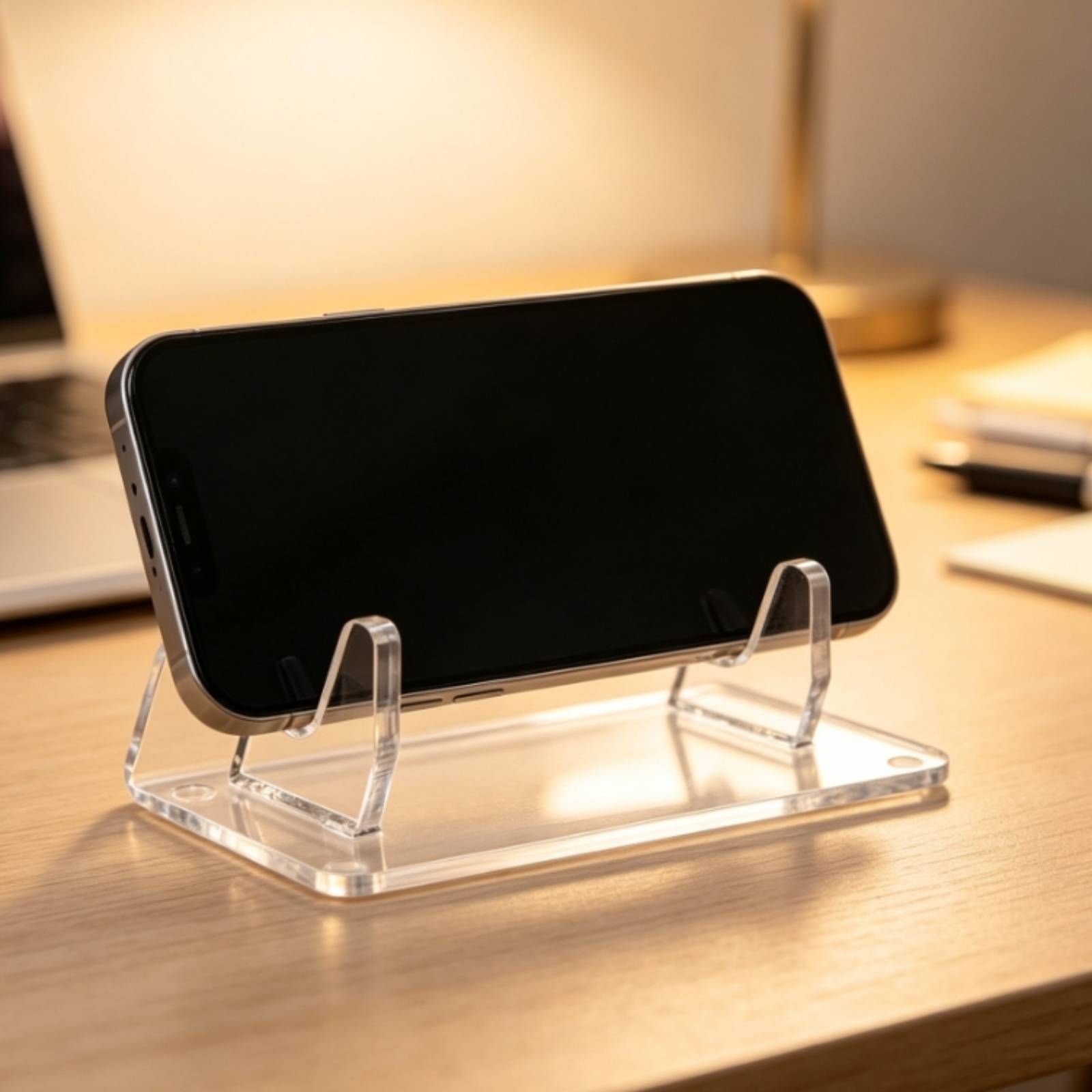 Console Stand Acrylic Display  - огляд і ціна Desk Setup Accessories