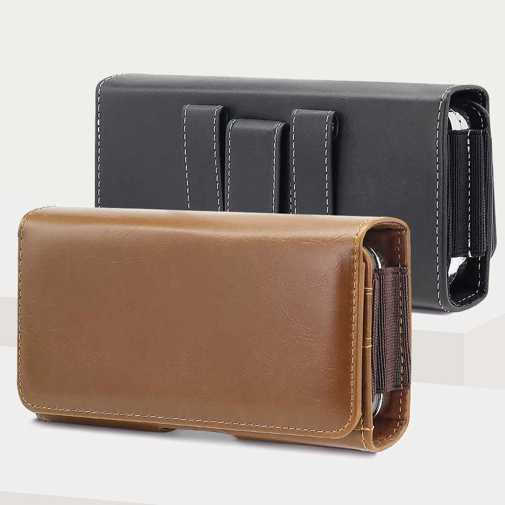Universal Horizontal PU Leathe - огляд і ціна Dual Phone Holder