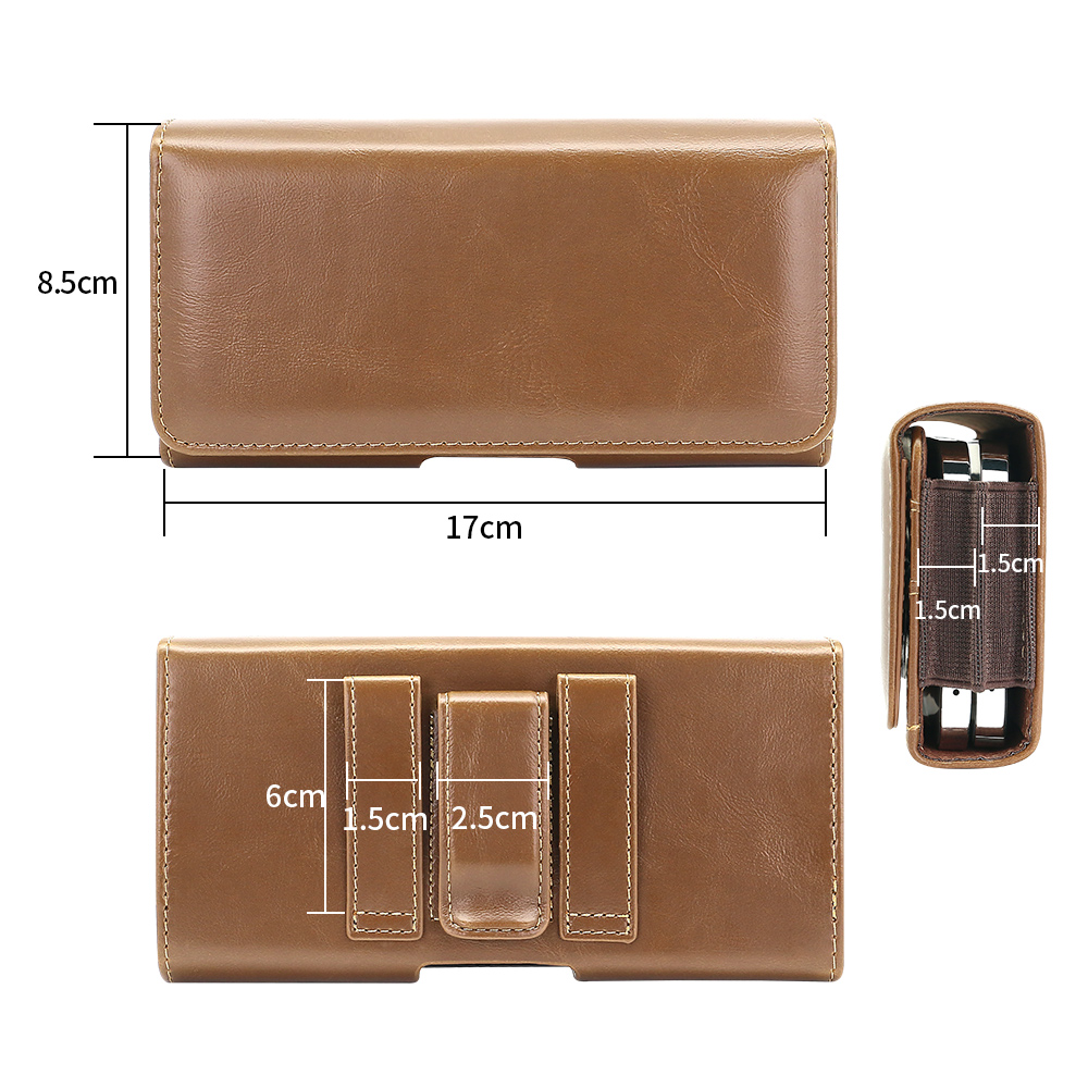 Universal Horizontal PU Leathe - огляд і ціна Dual Phone Holder