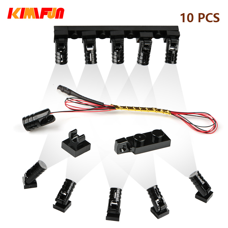 10pcs Terminal Led Searchlight - огляд і ціна Desk Setup Developer