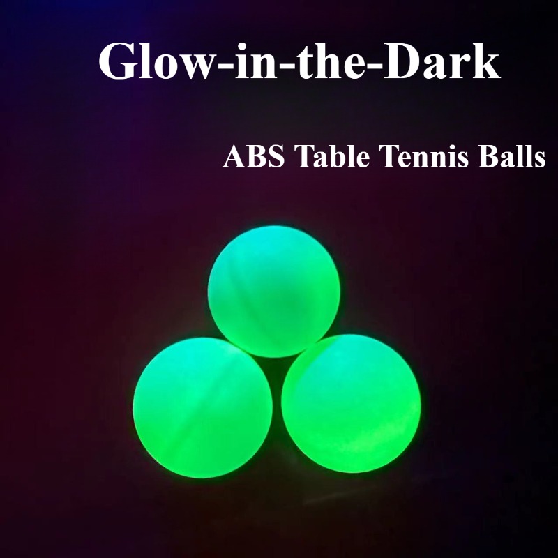 Luminous Table Tennis Balls Gl - огляд і ціна Desk Setup Dark