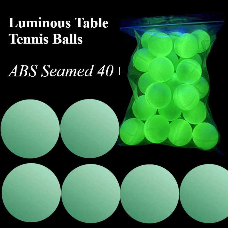 Luminous Table Tennis Balls Gl - огляд і ціна Desk Setup Dark