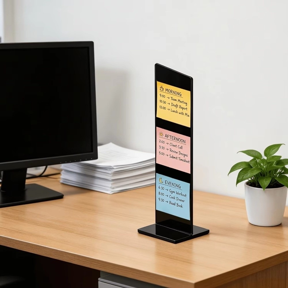 Durable Acrylic Memo Message B - огляд і ціна Desk Setup Home Office