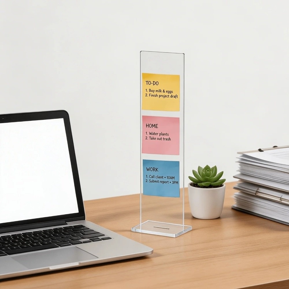 Durable Acrylic Memo Message B - огляд і ціна Desk Setup Home Office