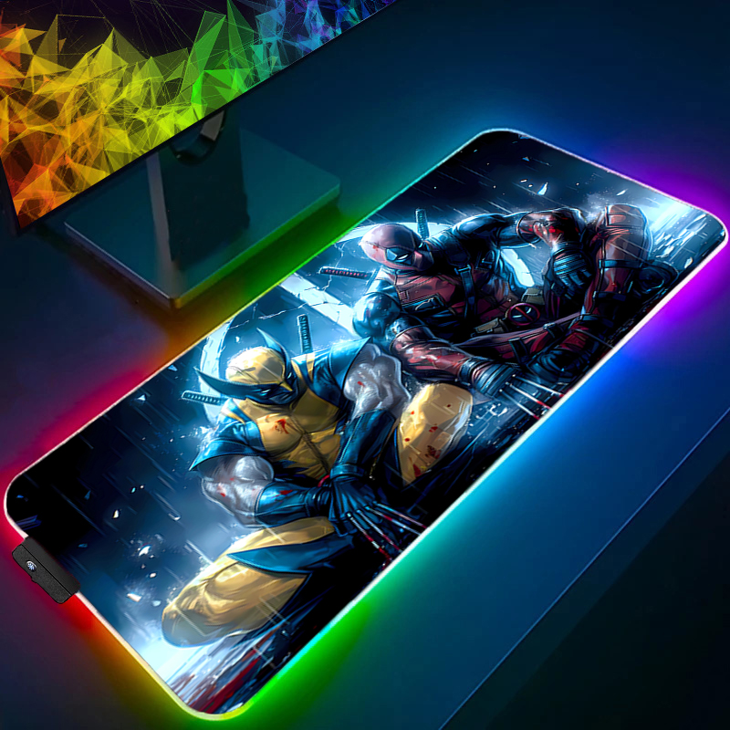 LED Mouse Pad Gaming Backlight - огляд і ціна Desk Setup Accessories