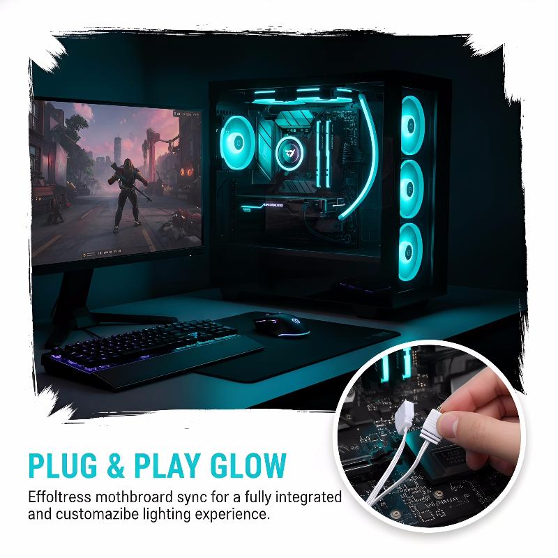 5V 3PIN ARGB Decorative Light  - огляд і ціна Desk Setup Led Strip