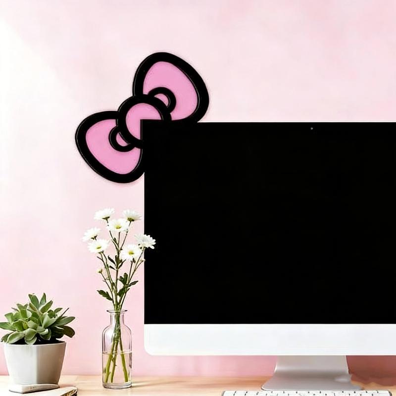 New 1/2Pcs Wooden Bowknot PC A - огляд і ціна Desk Setup Accessories