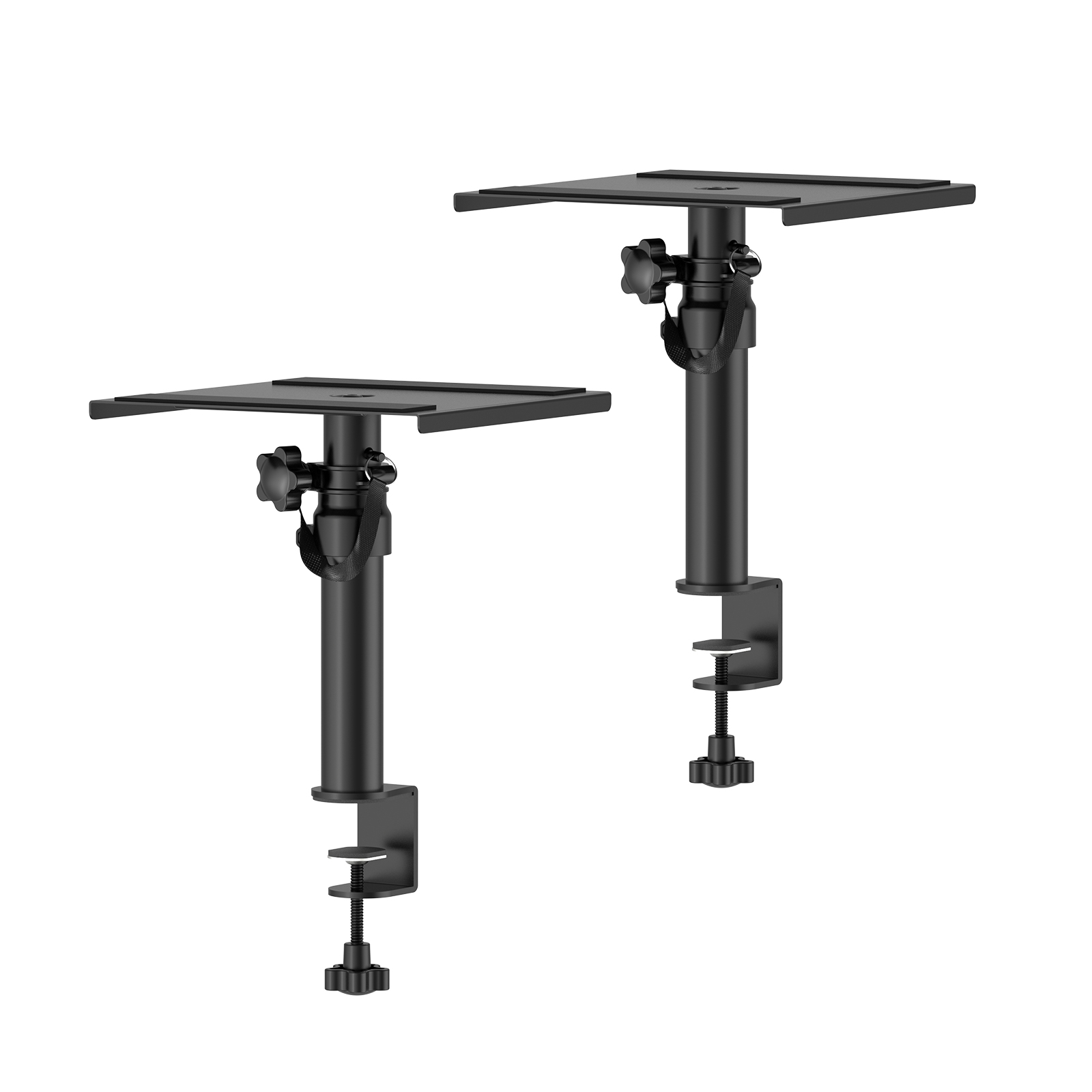 Set of 2 Desktop Clamp Speaker - огляд і ціна Desk Setup With 2 Monitors