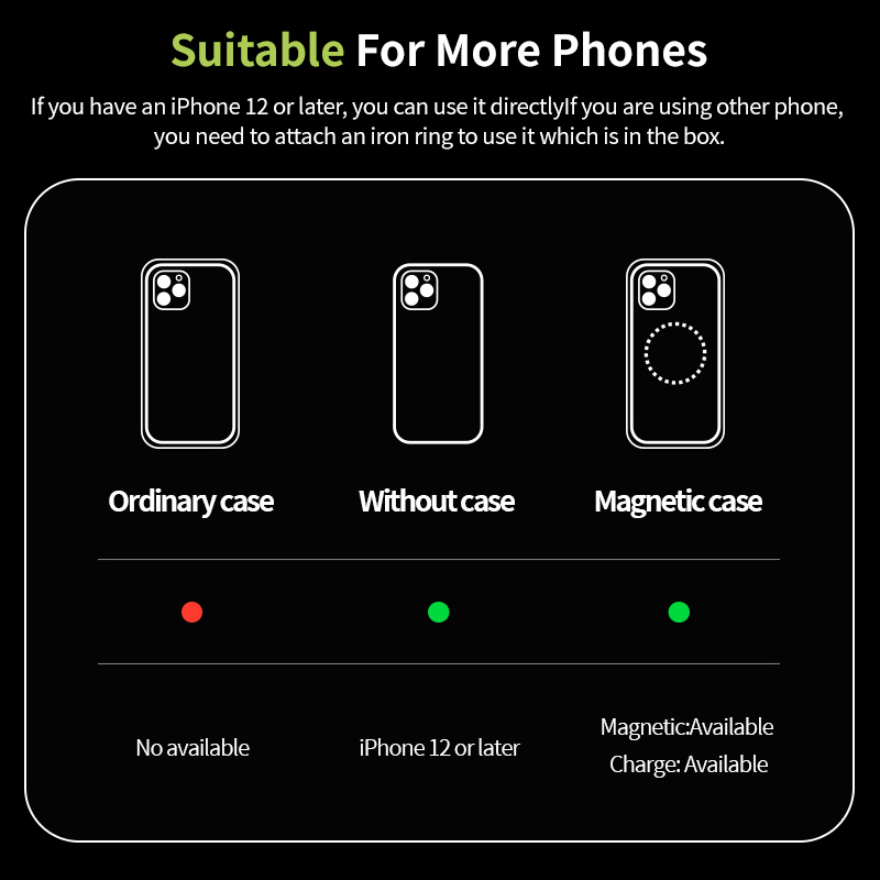 Foldable wireless magnetic pho - огляд і ціна Dual Phone Holder