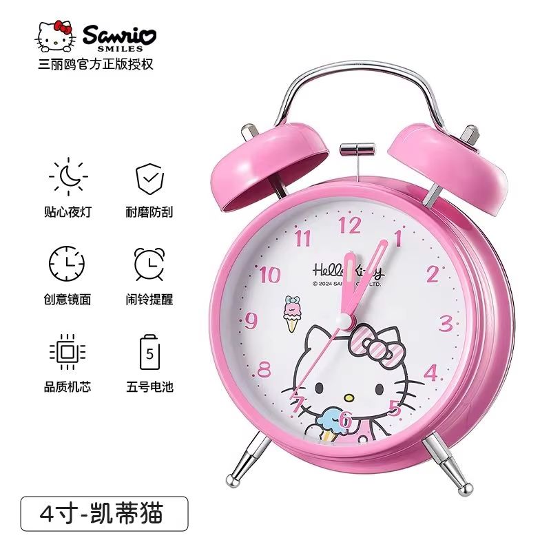 2026 New Sanrio Alarm Clock Fo - огляд і ціна Desk Setup Editing