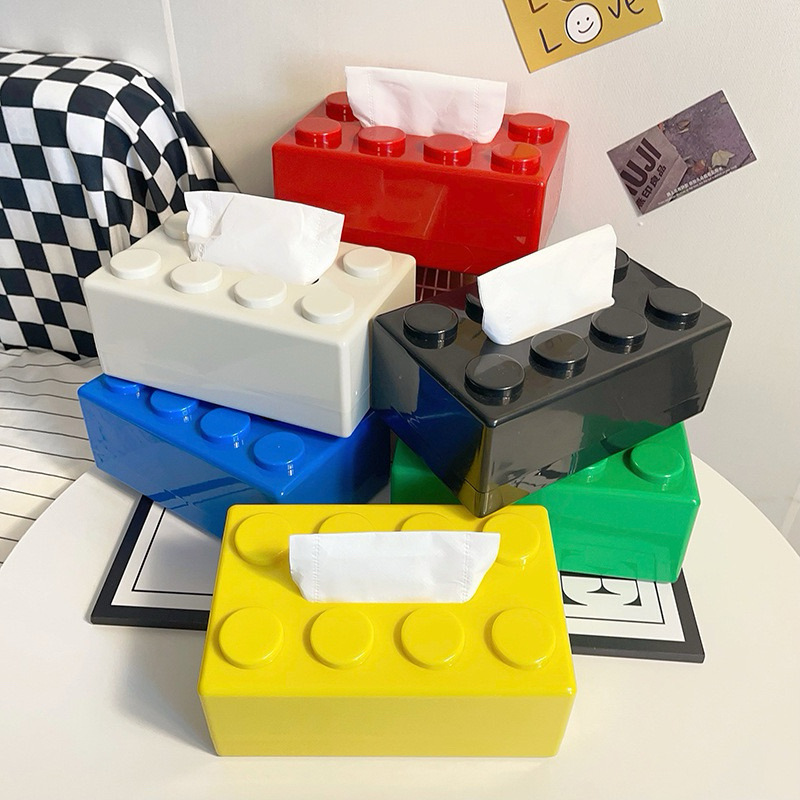 Building Block Shaped Tissue B - огляд і ціна Desk Setup Developer
