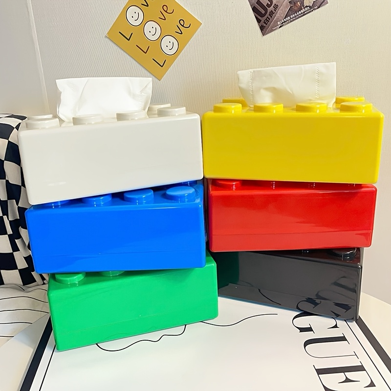 Building Block Shaped Tissue B - огляд і ціна Desk Setup Developer