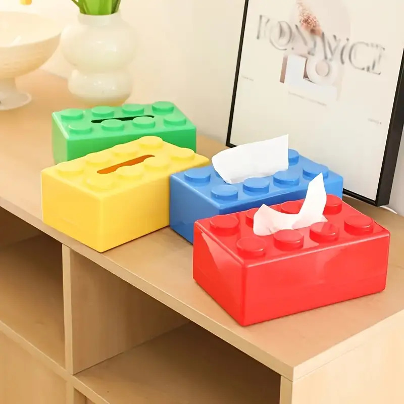 Building Block Shaped Tissue B - огляд і ціна Desk Setup Developer