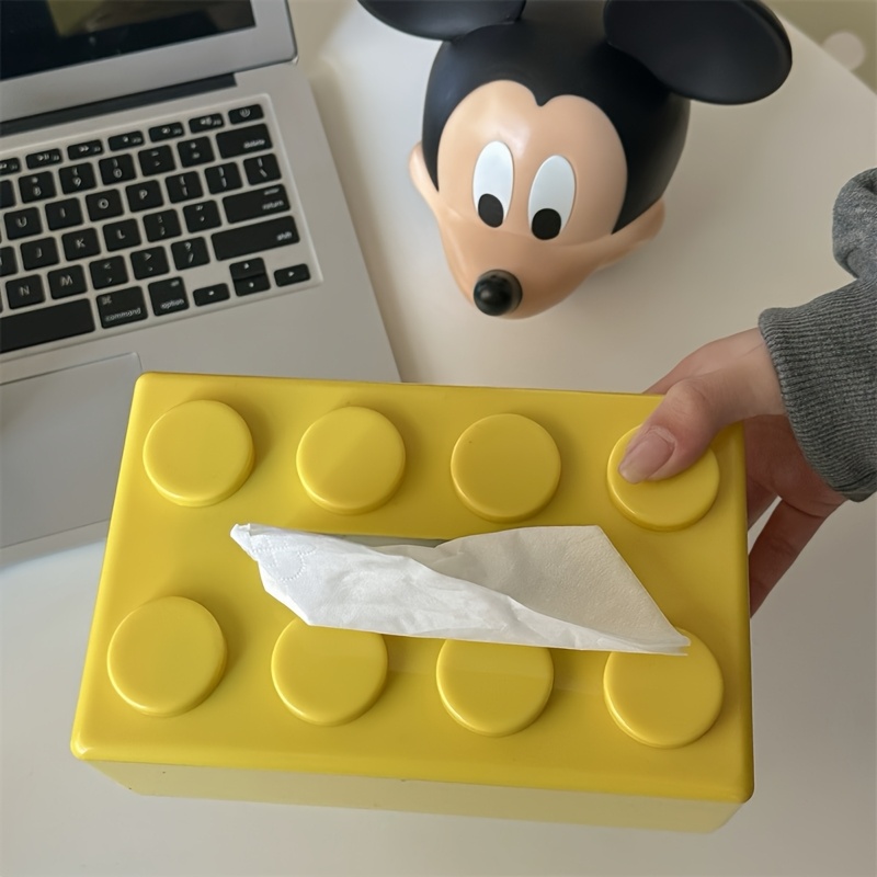 Building Block Shaped Tissue B - огляд і ціна Desk Setup Developer