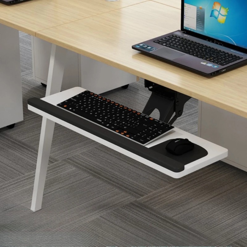 Keyboard Tray Under Desk Slidi - огляд і ціна Desk Setup Home Office