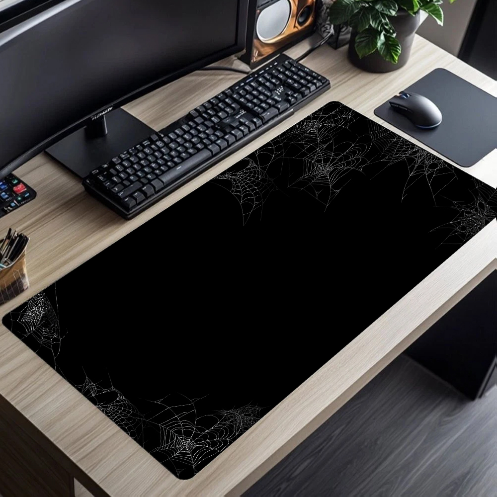 Abstract Black White Mouse Pad - огляд і ціна Desk Setup Laptop And Pc