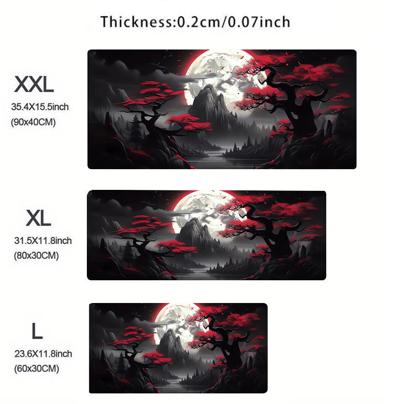 Mouse Pad Gaming Accessories N - огляд і ціна Desk Setup Red