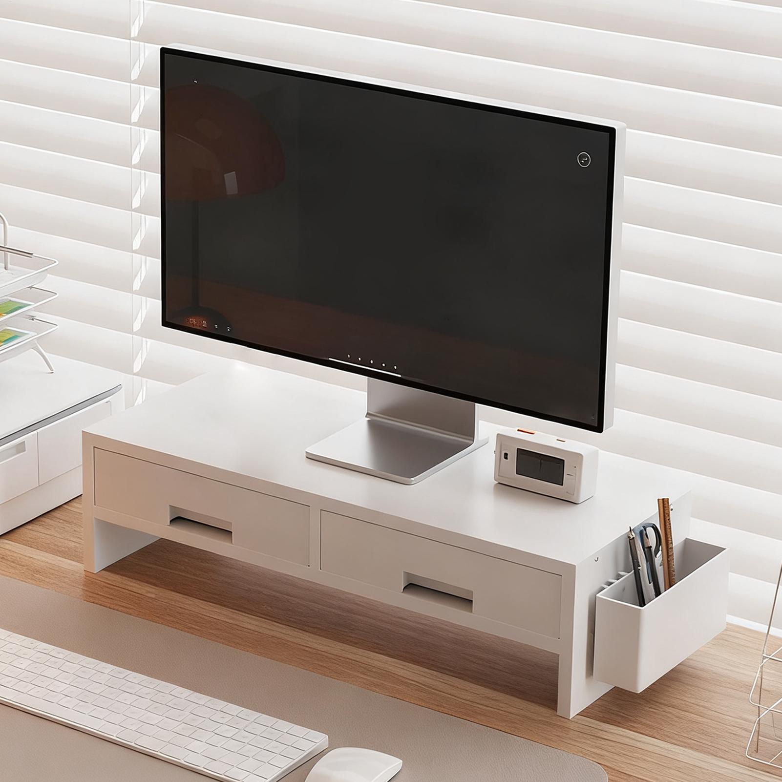 Desk Monitor Stand Riser Doubl - огляд і ціна Desk Setup Home Office