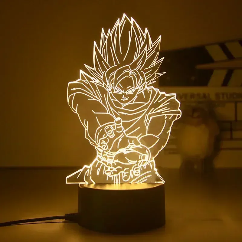 Dragon Ball Z Super Saiyan Veg - огляд і ціна Desk Setup Lighting