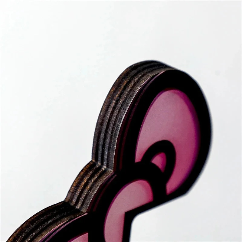 Kawaii Pink Acrylic Bow Monito - огляд і ціна Desk Setup Accessories