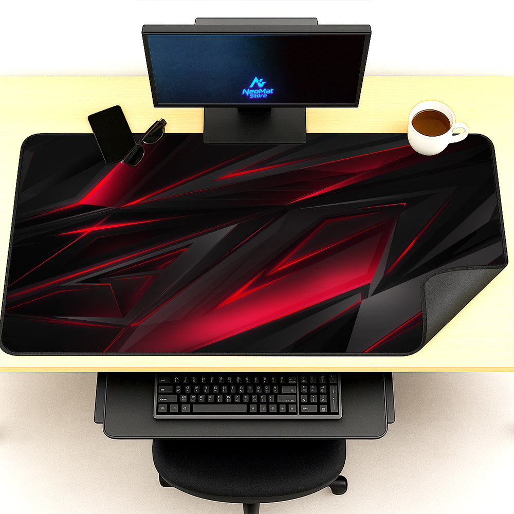 Xxxl Mouse Pad Gamer Setup Dec - огляд і ціна Desk Setup Red
