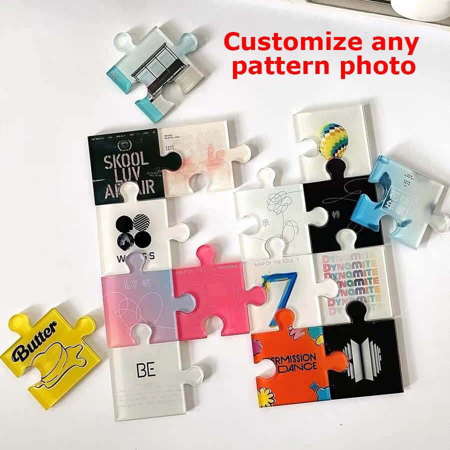 Custom Acrylic Puzzle Display  - огляд і ціна Desk Setup Home Office