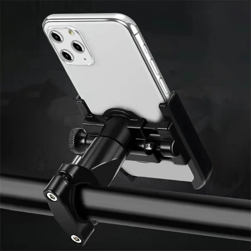 Aluminum Alloy Motorcycle Bicy - огляд і ціна Dual Phone Holder