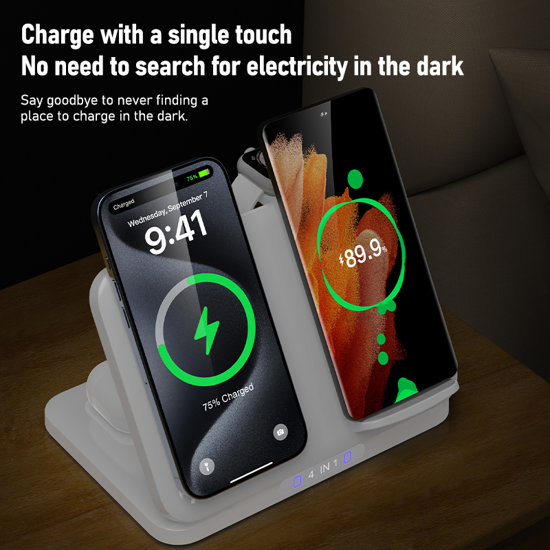 4 in 1 Dual Phone Wireless Cha - огляд і ціна Dual Phone Holder