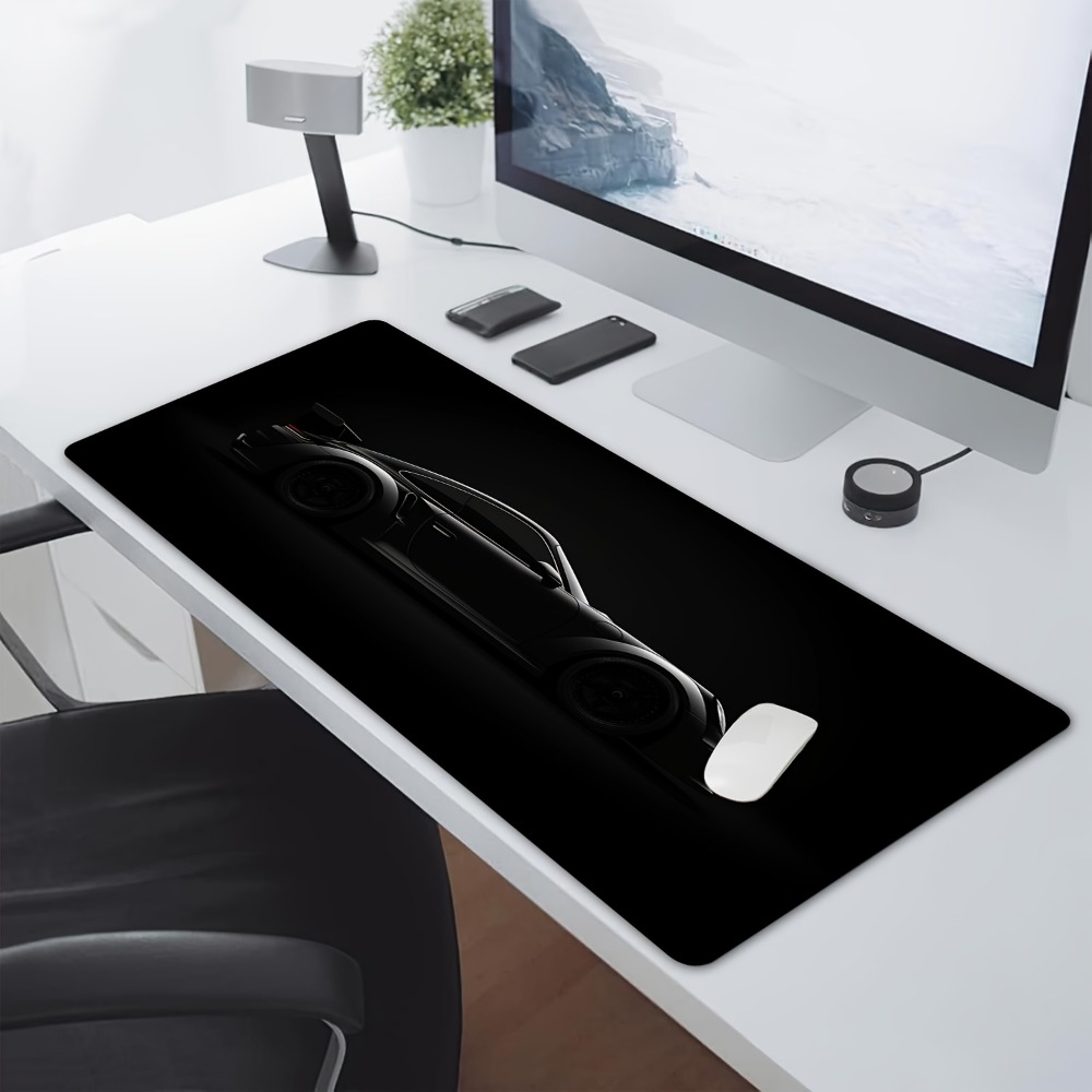 Sanded Black Gaming Mouse Pad  - огляд і ціна Desk Setup Editing