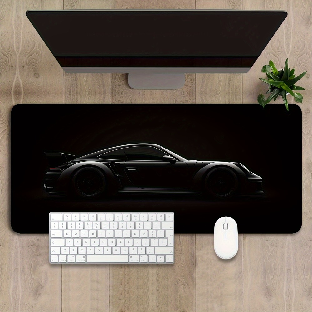 Sanded Black Gaming Mouse Pad  - огляд і ціна Desk Setup Editing