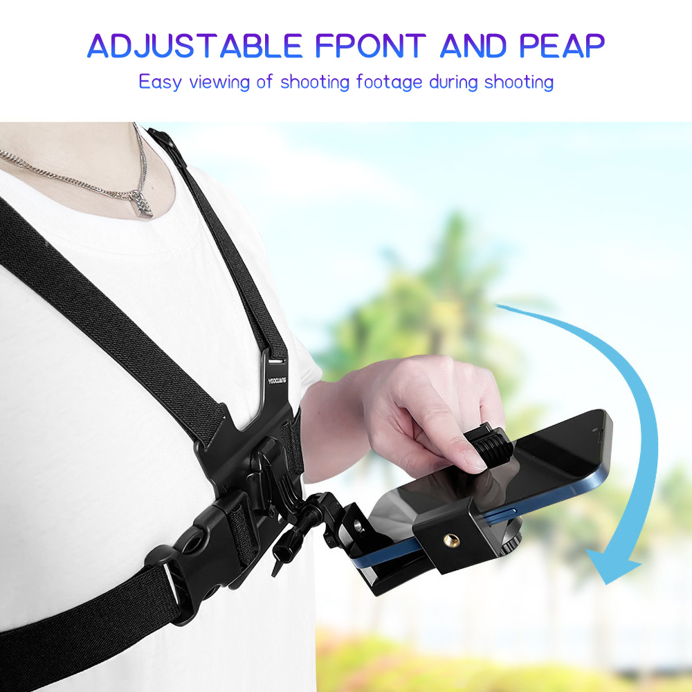 Chest Mount Phone Strap Holder - огляд і ціна Dual Phone Holder